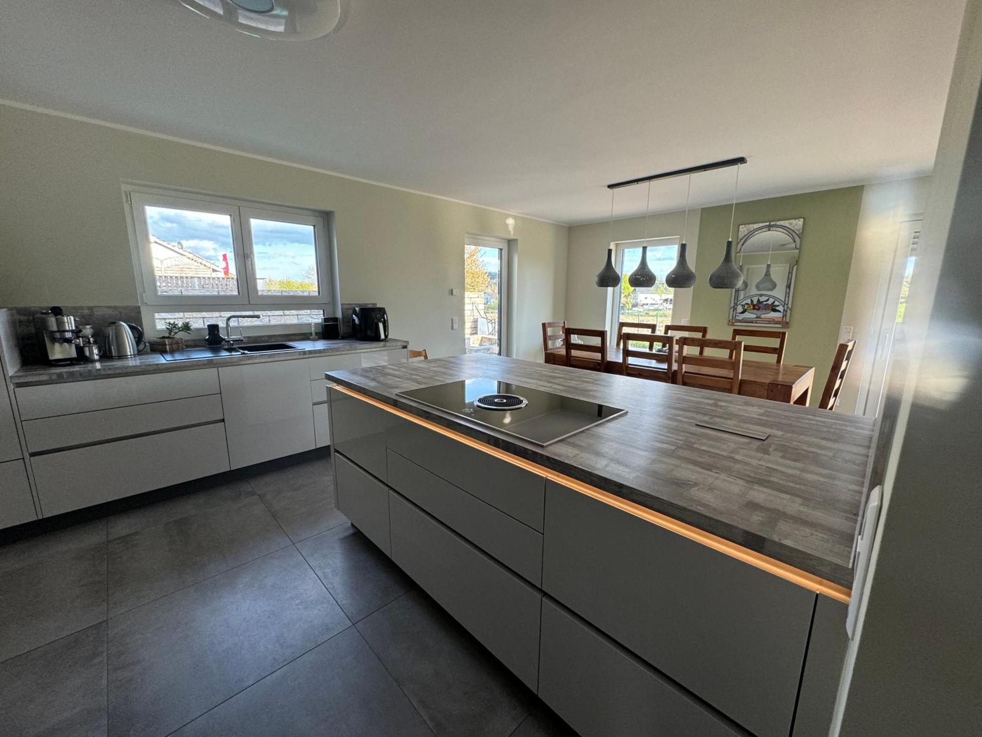 Modernes Ferienhaus In Uedersdorf Zewnętrze zdjęcie