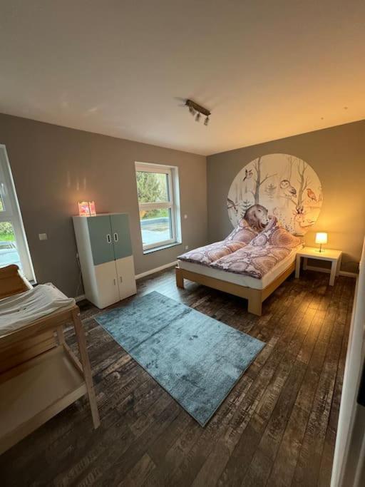 Modernes Ferienhaus In Uedersdorf Zewnętrze zdjęcie