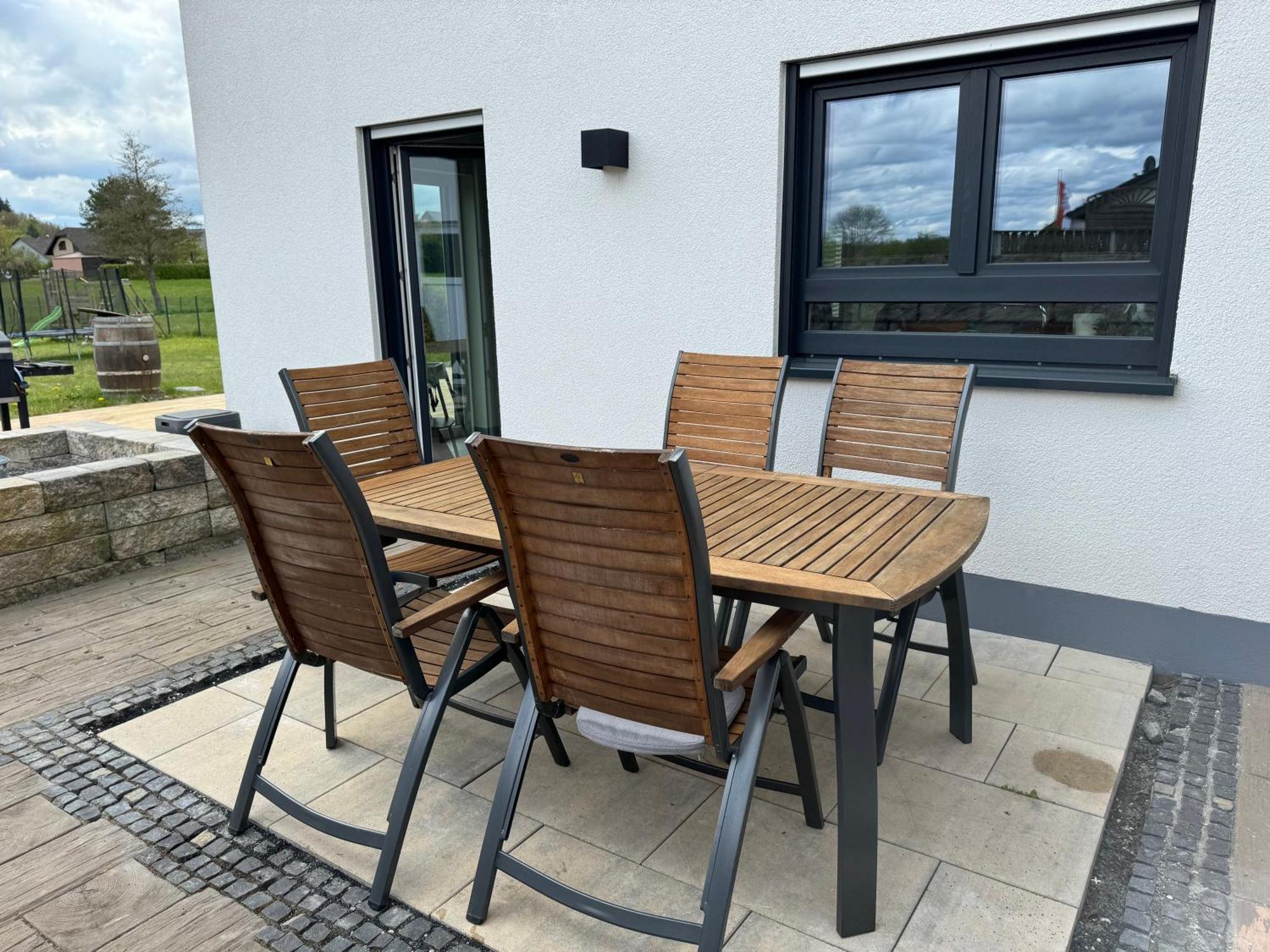 Modernes Ferienhaus In Uedersdorf Zewnętrze zdjęcie